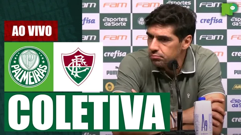 Coletiva de Abel Ferreira | Pós-jogo de Palmeiras e Fluminense